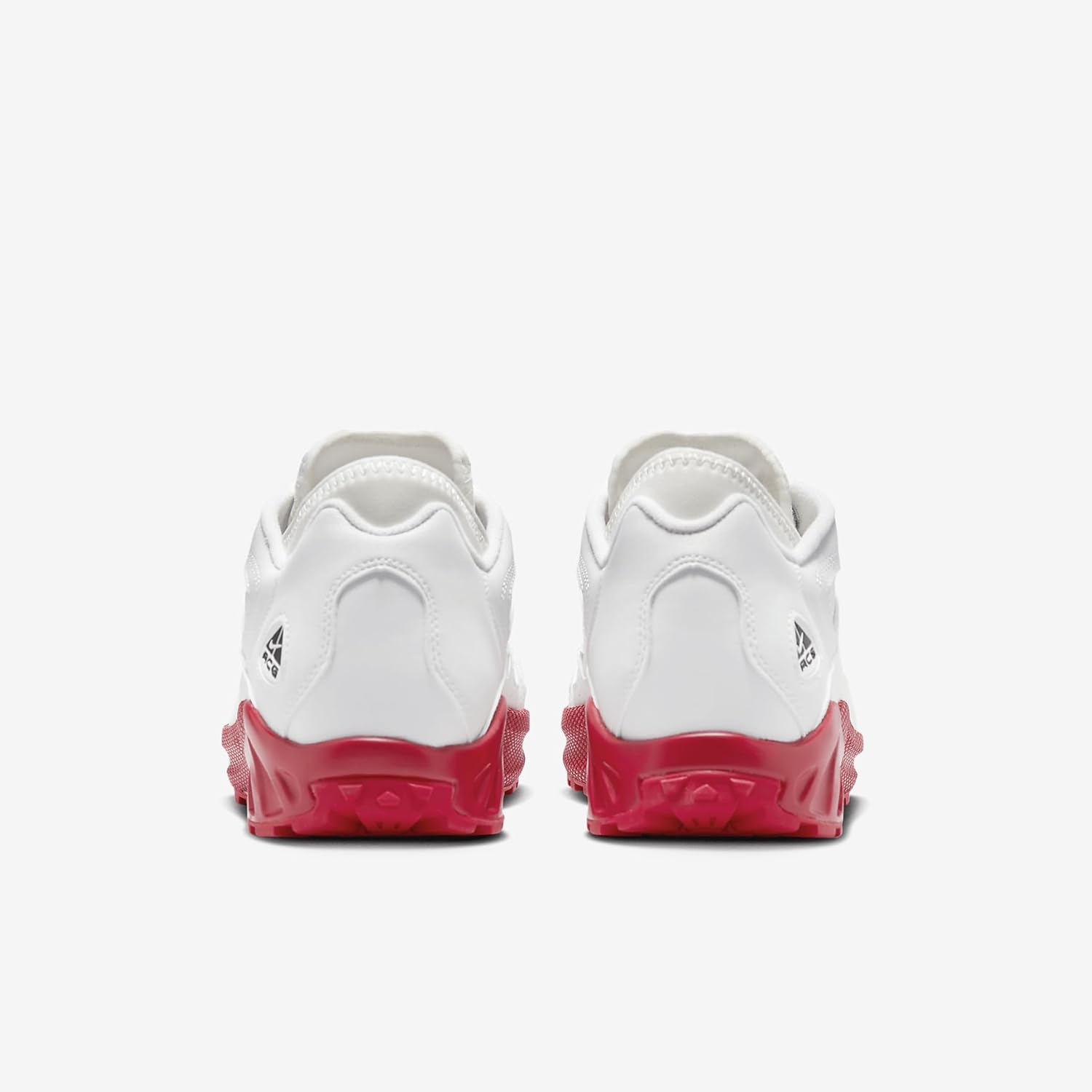 Nike ACG Air Exploraid Men's Shoes (FJ1920-101, Summit White/Summit White/University Red/Black) Size 4