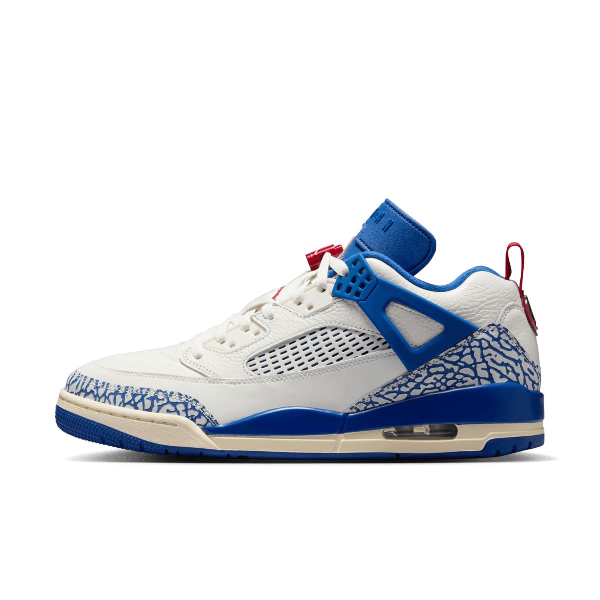 Jordan Spizike Low Men's Shoes (IM2176-133, Sail/Stormblue-Varsity Red-Muslin)